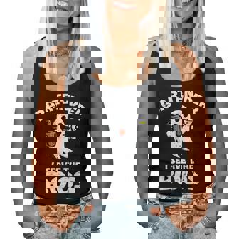 Halloween Bartender Ghost Serve Boos Costume Women Women Tank Top | Seseable UK