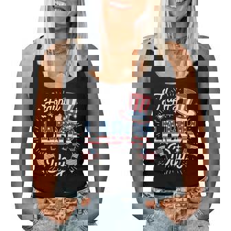 Happy Labor Day Patriotic Union Workers Usa Flag Women Women Tank Top | Mazezy