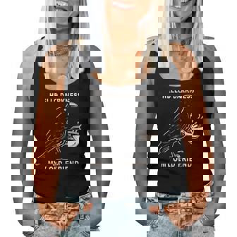 Hello Darkness My Old Friend Crow Coffee Spooky Halloween Women Tank Top - Thegiftio