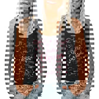 Hello Eleven Est 2014 Coquette Bow 11Th Birthday Girl Women Tank Top - Thegiftio