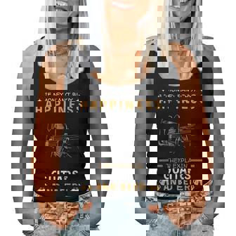Humoristique Avec Inscription Guitar Beer Happiness Débardeur pour femme - Cadeauxyz