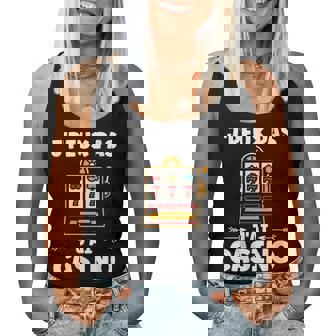 Humour Jackpot Jeux Machine Àous Je Peux Pas J'ai Casino Débardeur pour femme - Cadeauxyz