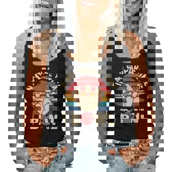 In Mypare Time I Bowl レトロ ボウリング ボウラー レディースタンクトップ - Kawaiitshirt