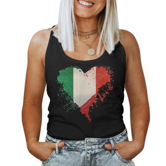 Italie Love Coeur Aimer L'italie Homme Enfant Débardeur pour femme - Cadeauxyz