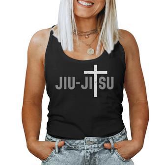 Jiu Jitsu Christian Cross Boys Women Tank Top - Thegiftio UK
