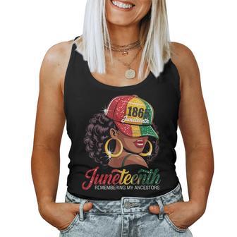 Junenth Black Girls Remembering My Ancestors Women Tank Top - Thegiftio