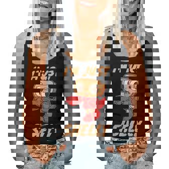 Just A Girl Who Loves Dandy's Shelly Toons Toddler World Women Tank Top | Mazezy