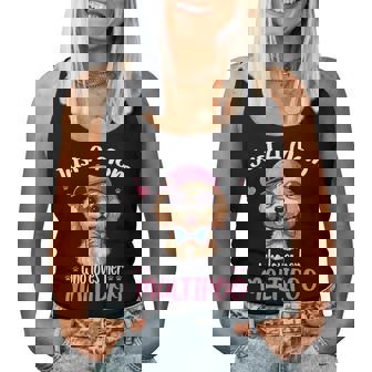 Just Mom Who Loves Her Maltipooママ レディースタンクトップ - Kawaiitshirt