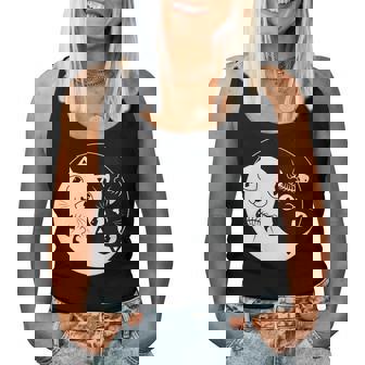 Kawaii Chat Ying Yang Amoureux Drôle De Chat Mignon Débardeur pour femme - Cadeauxyz