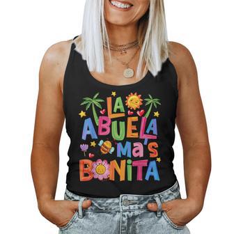 La Abuela Más Bonita Mom Cute Abuela Grandma Mother's Day Women Tank Top - Thegiftio UK