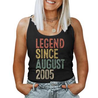 Legend 2005 20Th Birthday For 20 Year Old Women Tank Top - Thegiftio UK