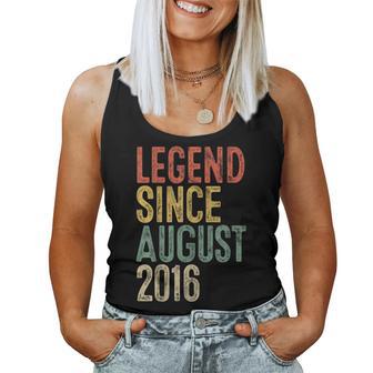 Legend 2016 9Th Birthday For Boy Girl 9 Year Old Women Tank Top - Thegiftio UK