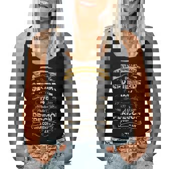 Leyendaseptiembre 1984 Hombre 41 Años Cumpleañ In Mangas Camiseta sin mangas para mujer - Regaloses