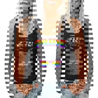 Lgbt Britishhorthair Cat Gay Pride Rainbow Lgbtq Kitty レディースタンクトップ - Kawaiitshirt