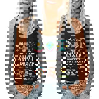 Lgbt 平等は誰もプライドを痛めない 人権 男性 女性 キッズ レディースタンクトップ - Kawaiitshirt