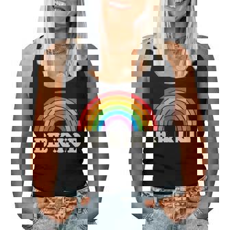 Lgbtq Be Kind Pocket Gay Pride Lgbt Ally Rainbowintage レディースタンクトップ - Kawaiitshirt