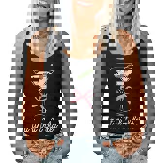 A Little Bit Older Birthday Saying Martini Drink Women Women Tank Top - Thegiftio