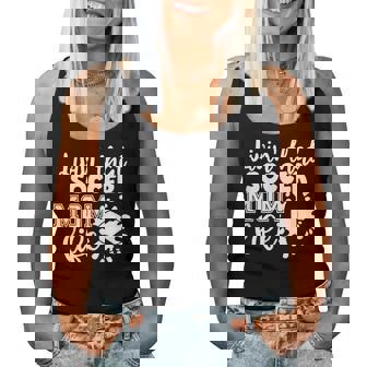 Livin' Thatoccer Mom Life ファニースポーツ 母の日 レディースタンクトップ - Kawaiitshirt