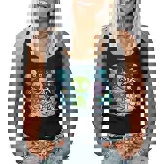 Livre De Lecture Astronaute À Alien Moonpace S Enfants Hommes Débardeur pour femme - Cadeauxyz