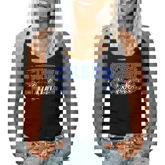 Loud Proud Cheer Coach Pom Poms Blue Cheerleader Women Women Tank Top | Seseable CA