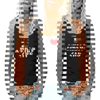 I Love American Girls I Heart American Girls レディースタンクトップ - Kawaiitshirt