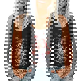 I Love Japan 東京都 日本の女の子 タトゥーアート レディースタンクトップ - Kawaiitshirt