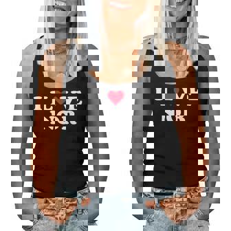 I Love Nor Match Girlfriend & Boyfriend Nor Name レディースタンクトップ - Kawaiitshirt