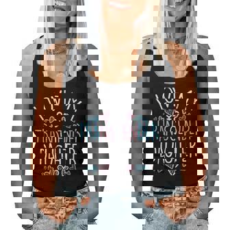 I Love My Transgender Daughter Trans Pride Flag Ally Mom Dad Canotta da donna - Novitaregali