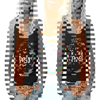 Maestra Spanish Teacher Back To School First Day Of School Women Tank Top - Thegiftio