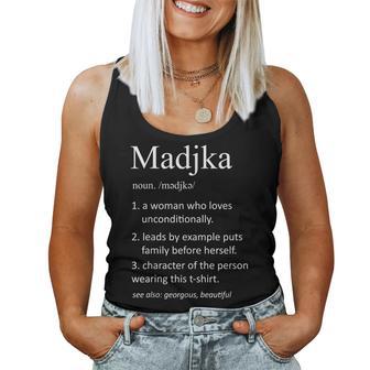 Majka Macedonian Mom Definition Women Tank Top - Monsterry