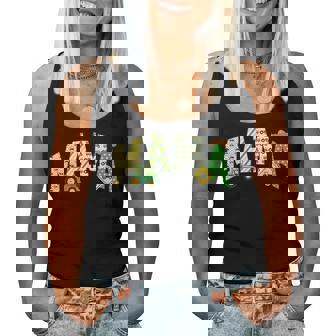 Mama Of The Birthday Boy Tractors Farm Trucks Family Party Women Tank Top - Monsterry