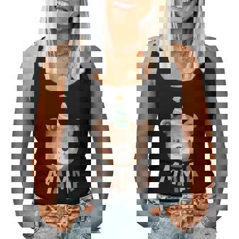 Mama Teddy Bear 1St Birthday Boy Girl Family Matching Party Women Tank Top - Thegiftio