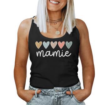 Mamie Hearts Mamie Grandma Mamie Grandmother Women Tank Top - Thegiftio UK