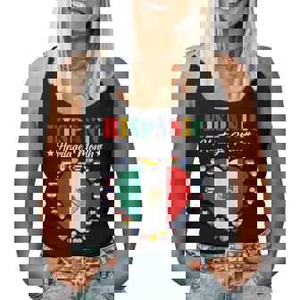 Mexico Hispanic Heritage Month Mexican Flag Heart Women Women Tank Top - Seseable