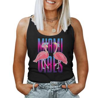 Miamiibes Coolummer Miami Florida Flamingo Tank Top Frauen - Geschenkecke
