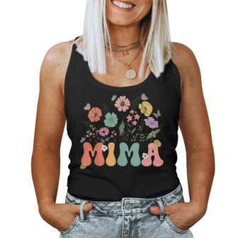 Mima For Grandma Wildflower Floral Women Women Tank Top - Thegiftio UK