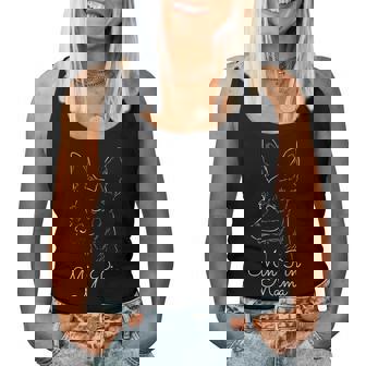 Min Pin Mama Dog Owner ミニチュアピンシャー ミニピンチャー レディースタンクトップ - Kawaiitshirt