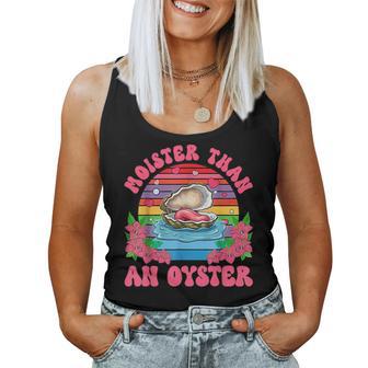 Moister Than An Oyster Inappropriate Adult Humor Women Women Tank Top - Thegiftio UK