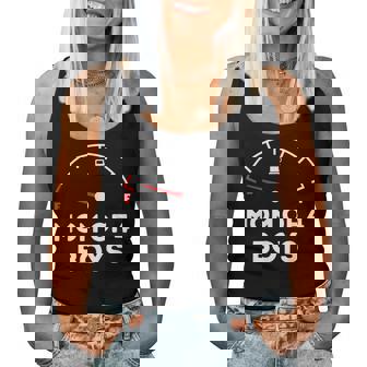 Mom Of 4 Boys Running On Empty Women Tank Top - Monsterry