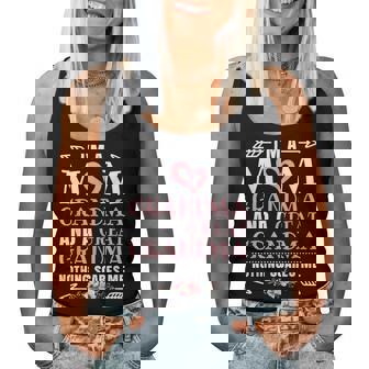 Mom Grandma Great Grandma Grandmother Women Tank Top - Monsterry