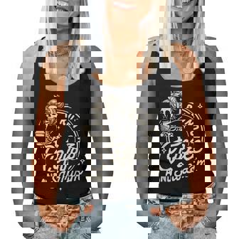 Mom Life Coffee Lover Motherhood I Run On Coffee & Sarcasm Women Tank Top - Monsterry