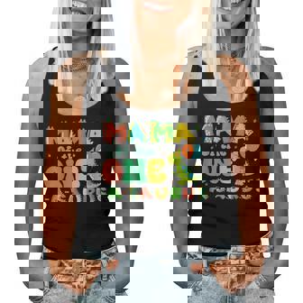 Mom Of The One-A-Saurus 1St Birthday Boy Dinosaur First Bday Women Tank Top - Thegiftio