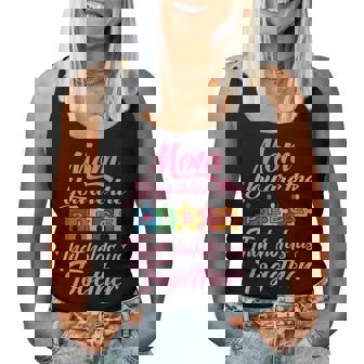 Mom You Are The Piece That Holds Us Together Puzzle Piece Women Tank Top - Monsterry