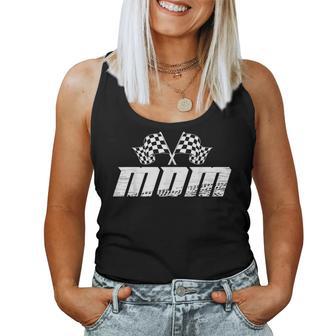Mom Pit Crew Family Racing Birthday Race Car Women Tank Top - Thegiftio UK