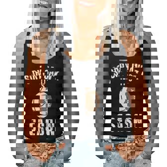 Mom Of Both Sorry I Can't It's Volleyball Football Season Women Tank Top | Seseable CA