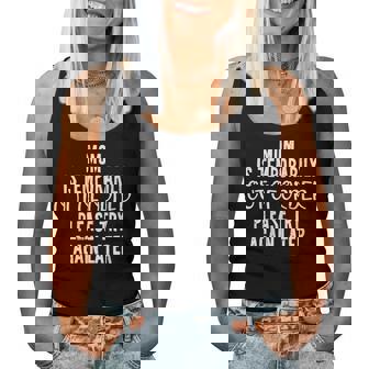 Mom Is Temporarily Out Of Order Sarcastic Women Tank Top - Thegiftio