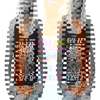 Monster Truck Girls Like Monster Trucks Too Monster Trucks Women Tank Top - Monsterry