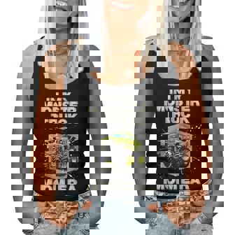 In My Monster Truck Mom Era Monster Truck Mama Mother Women Tank Top | Mazezy