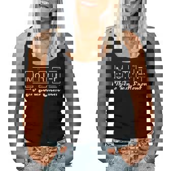 Mother Element For Mom Mother's Day Science Humor Women Tank Top - Thegiftio UK