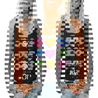 Multi-Tasking Mom Life Mother's Day Motherhood Heart Candy Women Tank Top - Thegiftio UK
